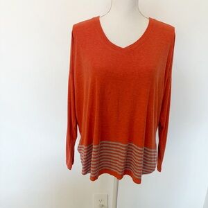 Cabi Hangout Tee in Bossa Nova Stripe Oversize Top Style 4190 Size S